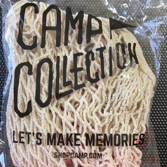 Camp Collection Dip Dye Market Tote in Pink Ombré - Picture 7 of 8